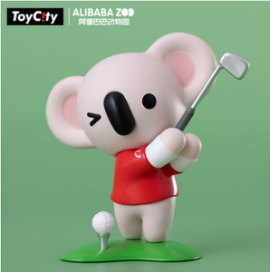包邮阿里巴巴动物园运动系列盲盒toycity玩具城市公仔摆件官方正