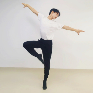舞蹈服男艺考形体服练功服莫代尔上衣裤子学生现代舞芭蕾舞训练服