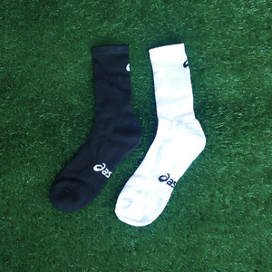 正品 亚瑟士排球袜 成人中筒排球篮球运动袜 毛巾底加厚排汗防滑