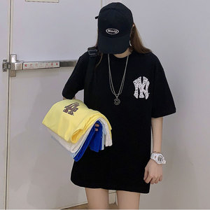 mlb男女t恤like韩国潮牌ny短袖运动休闲夏季新款la半袖情侣上衣服