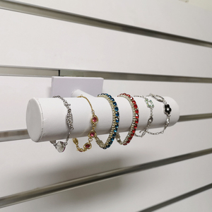 新款挂墙式手镯手串展示架配卡槽板珠宝手饰品陈列架手链摆放架子