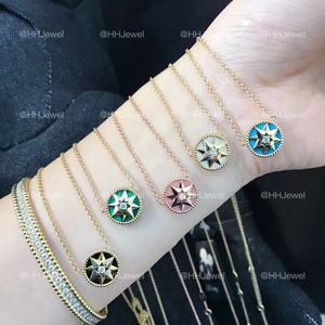dior 迪奥 日月星辰罗盘 18k金项链 已售欣赏