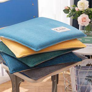 记忆棉坐垫学生椅子凳子垫子椅垫冬季防滑屁股垫办公室家用餐椅垫