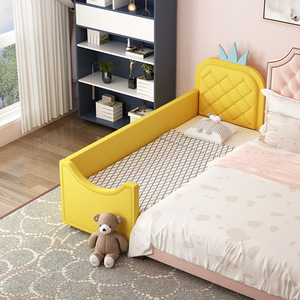 儿童拼接床女孩男孩公主少女宝宝大床边床带护栏婴儿小孩加宽小床