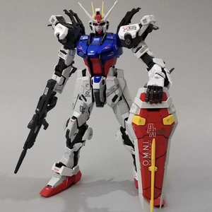 大班pg白强袭 空中霸王突击带大剑贴纸头灯拼装模型玩具手办包邮