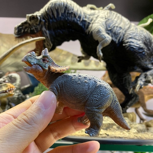 papo 仿真恐龙模型儿童玩具 侏罗纪 三角龙幼崽宝宝550360人付款105