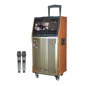 霹雳舞触屏拉杆音箱智能双系统音响移动式广场舞视频商铺促销街演