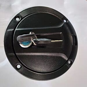 新款摩托车三轮四轮车油箱防盗外罩油箱盖大江耀龙燃油装饰盖带锁