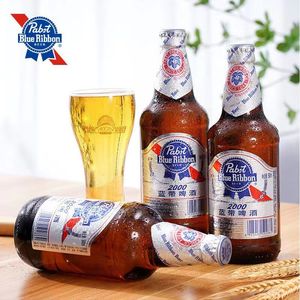 蓝带啤酒Blue Ribbon超爽2000八度500ml优质原材料美式酿造风味