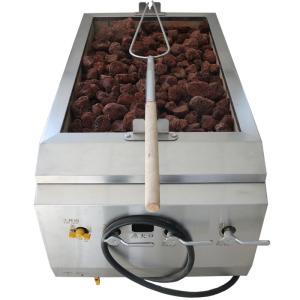 全钢烤乳猪炉木炭商用烤全猪脆皮火山石烤全羊烧腊天然气烤羊腿