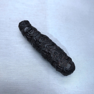 平云阁新疆撒哈拉沙漠黑金刚石天然精品造型原石小把件吊坠料-17