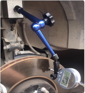 数显刹车盘测量工具 平整度测试仪 跳动监测检测仪抖动变形百分表