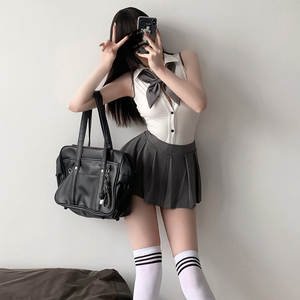 日系学生水手服性感jk制服纯欲套装暴露女装情器内衣女情调辣妹