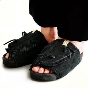 visvim christo shaman-folk 印第安流苏面包鞋拖鞋0人付款6499