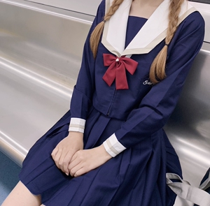 白雪姬jk制服裙正版日系软妹中间服学院风套装学生班服校服水手服