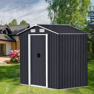 小型活动板房室外简易组装可拆卸折叠移动工地花园别墅工具储物房