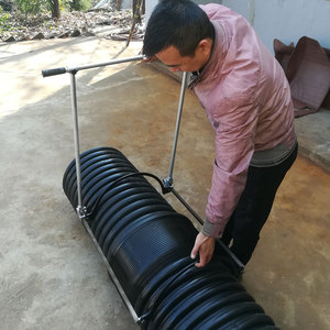 hdpe双壁波纹管拉紧器dn200-1000mm下水管排水管紧管工具安装神器