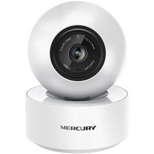 MERCURY水星MIPC351-4安防监控无线WiFi摄像头家用套装红外夜视高清300万云台旋转手机远程无线网络摄像机