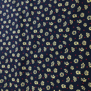 新款纯棉磨毛小碎花印花复合天鹅绒布料衬衫外套打底手工制作面料