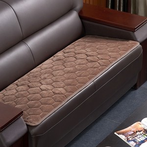 皮沙发上冬天用的垫子实木沙发四季通用时尚款欧式奢华高档客厅