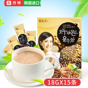 韩国进口丹特八宝茶五谷茶坚果薏米营养粉八宝茶18gx15条营养早餐