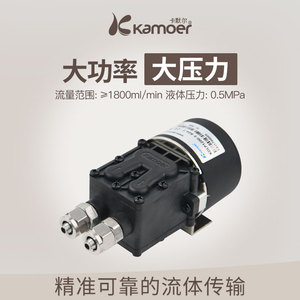 卡默尔隔膜泵12v电机微型泵水泵 吸水泵循环泵耐腐蚀自吸泵压力泵