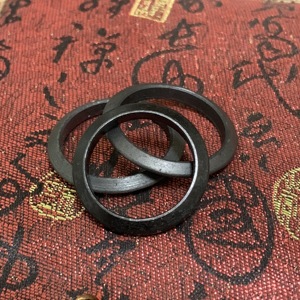 木青寺凶刀护身法戒 密咒念经圣祝护身凶铁戒指 可选尺寸