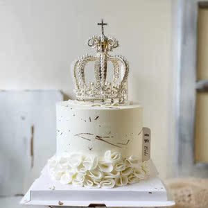 基督教十字架生日蛋糕图片