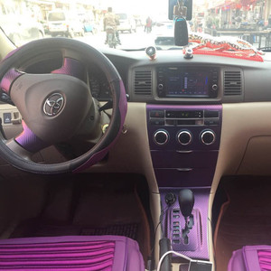 丰田花冠内饰贴纸 中控台用品碳纤维改装专用 花冠内饰贴膜装饰贴