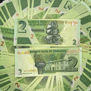 【保真包邮】全新津巴布韦2津元 2019年 非洲 外币纸币外国钱币