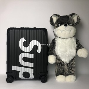 rimowa日默瓦supreme限量哑黑色22寸登机旅行拉杆箱男女时尚潮流