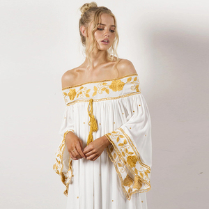 希腊女神裙复古