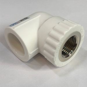 日丰管家装精品4分20管件ppr热水管热熔内丝弯头6分25内带牙弯头