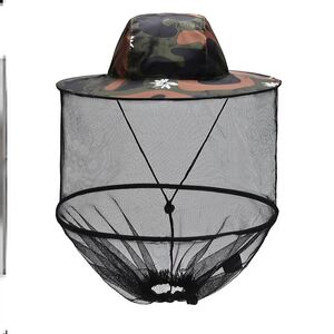 蜂帽面罩防蚊虫护脸纱网工作新款防苍蝇养蜂人防晒帽子防蜂服半身