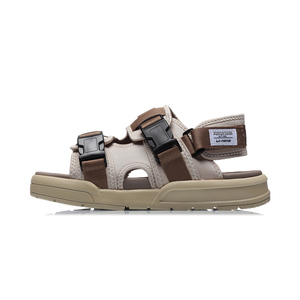 李宁2021夏季款凉鞋迪士尼联名时尚潮流魔术贴沙滩鞋凉鞋aglr019