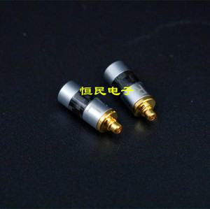 新款碳钎 Shure se215 se315 se535 Se846 镀金耳机插针插头2mm孔