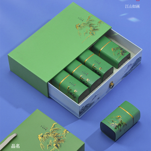 江山如画茶叶包装盒一斤装半斤装绿茶红茶礼盒茶叶盒空盒通用礼盒