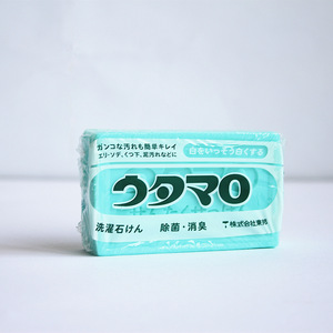 日本进口东邦洗衣皂肥皂家用增白清洁白衣服皂 小白鞋袜子皂