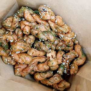 无锡唛秆绳老街油赞子 脆皮海苔味 南长街传统手工美食小麻花零食