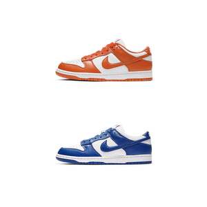 nike dunk low ncaa 肯塔基 雪城大学 白蓝白橙 cu1726-100-101
