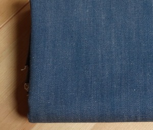 灰蓝色布料面料牛仔弹力裤子布料服装面料纯棉 水洗布料高档进口