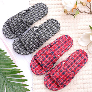 地板拖鞋室内软底布家用冬