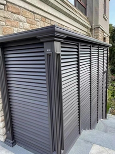 宁波户外别墅铝合金设备房空调外机房庭院杂物间储物间工具锅炉房