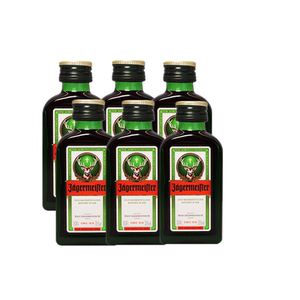 野格洋酒 德国原装进口鹿角利口酒40ml*6瓶
