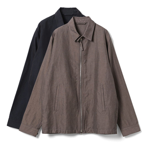 pilgrim surf supply jacket 棉麻混纺拉链夹克 36-18-0364-791
