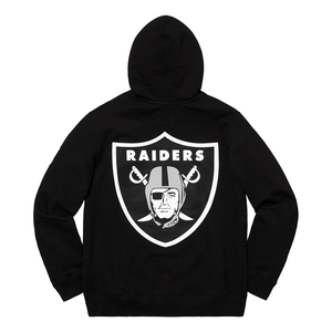 supreme x nfl x raiders x 47 hooded sweatshirt 突击者帽衫