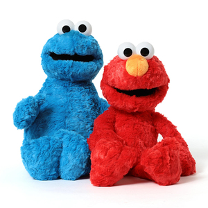 beams x nici 芝麻街联名手套艾摩甜饼怪毛绒玩偶 33-03-0597-989