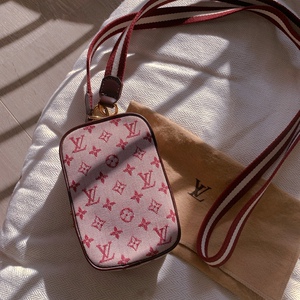 国内现货lv路易威登vintage中古牛仔丹宁烟盒口红迷你包