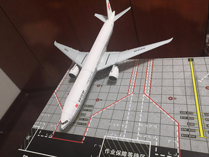 波音b777-300er中国国际航空客机diy手工纸模