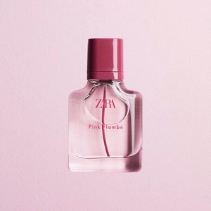 zara pink flambe飒拉红粉佳人淡香水 奶香奶香10ml滚珠包装